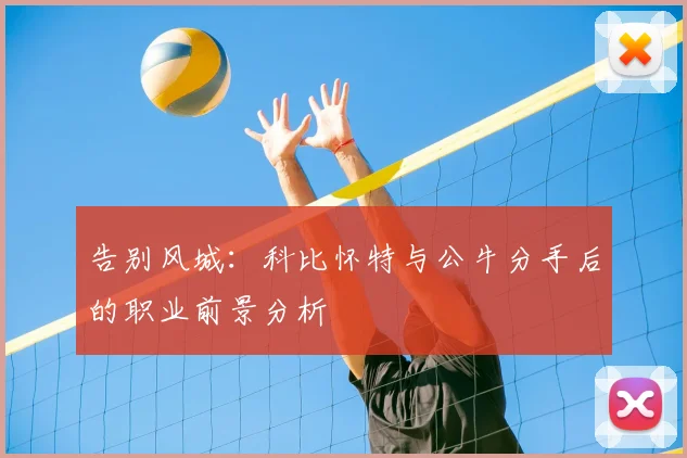 告别风城:科比怀特与公牛分手后的职业前景分析